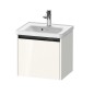 Duravit Ketho.2 - Meuble sous lavabo 440x484x375 mm, 1 tiroir, blanc brillant K25080022220000 Duravit Ketho.2 - Meuble sous lavabo 440x484x375 mm, 1 tiroir, blanc brillant K25080022220000