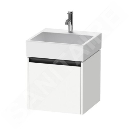 Duravit Ketho.2 - Meuble-vasque, 440x484x460 mm, 1 tiroir, blanc mat K25074018180000