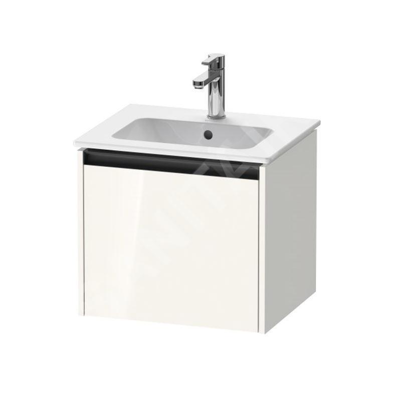 Duravit Ketho.2 - Meuble-vasque, 440x510x420 mm, 1 tiroir, blanc brillant K25061022220000 Duravit Ketho.2 - Meuble-vasque, 440x510x420 mm, 1 tiroir, blanc brillant K25061022220000