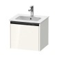 Duravit Ketho.2 - Meuble-vasque, 440x510x420 mm, 1 tiroir, blanc brillant K25061022220000 Duravit Ketho.2 - Meuble-vasque, 440x510x420 mm, 1 tiroir, blanc brillant K25061022220000