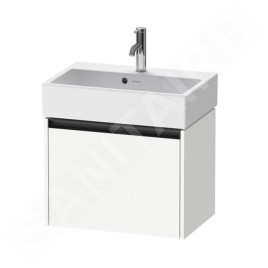 Duravit Ketho.2 - Meuble-vasque, 440x584x390 mm, 1 tiroir, blanc mat K25073018180000