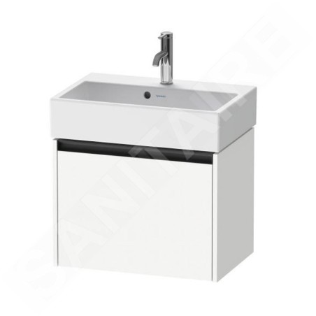Duravit Ketho.2 - Meuble-vasque, 440x584x390 mm, 1 tiroir, blanc mat K25073018180000