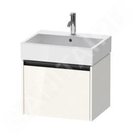 Duravit Ketho.2 - Meuble-vasque, 440x584x460 mm, 1 tiroir, blanc brillant K25075022220000
