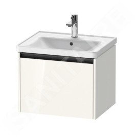 Duravit Ketho.2 - Meuble-vasque, 440x584x455 mm, 1 tiroir, blanc brillant K25081022220000