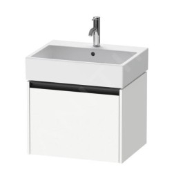 Duravit Ketho.2 - Meuble-vasque, 440x584x460 mm, 1 tiroir, blanc mat K25075018180000