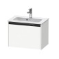 Duravit Ketho.2 - Meuble-vasque, 440x610x390 mm, 1 tiroir, blanc mat K25055018180000 Duravit Ketho.2 - Meuble-vasque, 440x610x390 mm, 1 tiroir, blanc mat K25055018180000