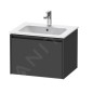 Duravit Ketho.2 - Meuble à lavabo 440x610x480 mm, 1 tiroirs, graphite mat K25062049490000 Duravit Ketho.2 - Meuble à lavabo 440x610x480 mm, 1 tiroirs, graphite mat K25062049490000