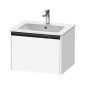 Duravit Ketho.2 - Meuble-vasque, 440x610x480 mm, 1 tiroir, blanc mat K25062018180000 Duravit Ketho.2 - Meuble-vasque, 440x610x480 mm, 1 tiroir, blanc mat K25062018180000