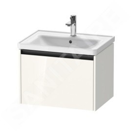 Duravit Ketho.2 - Meuble-vasque, 440x634x455 mm, 1 tiroir, blanc brillant K25082022220000