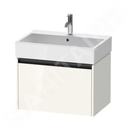 Duravit Ketho.2 - Meuble-vasque, 440x684x460 mm, 1 tiroir, blanc brillant K25076022220000