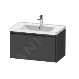 Duravit Ketho.2 - Meuble à lavabo 440x784x455 mm, 1 tiroirs, graphite mat K25083049490000