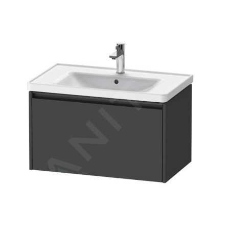 Duravit Ketho.2 - Meuble à lavabo 440x784x455 mm, 1 tiroirs, graphite mat K25083049490000