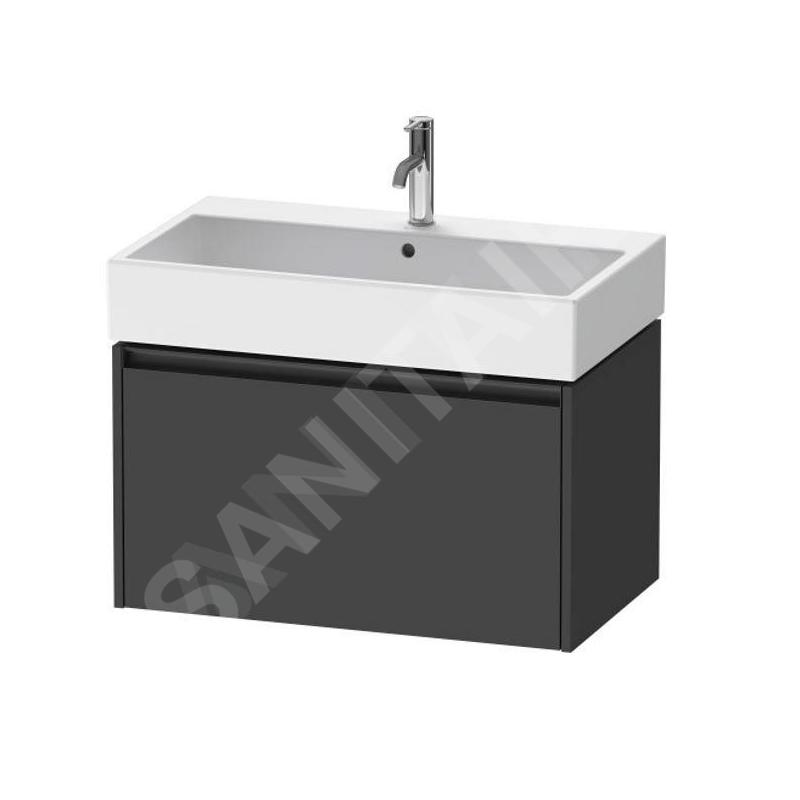 Duravit Ketho.2 - Meuble à lavabo 440x784x460 mm, 1 tiroirs, graphite mat K25077049490000 Duravit Ketho.2 - Meuble à lavabo 440x784x460 mm, 1 tiroirs, graphite mat K25077049490000