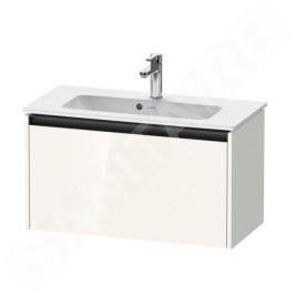 Duravit Ketho.2 - Meuble-vasque, 440x810x390 mm, 1 tiroir, blanc brillant K25056022220000