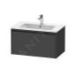 Duravit Ketho.2 - Meuble à lavabo 440x810x480 mm, 1 tiroirs, graphite mat K25063049490000 Duravit Ketho.2 - Meuble à lavabo 440x810x480 mm, 1 tiroirs, graphite mat K25063049490000