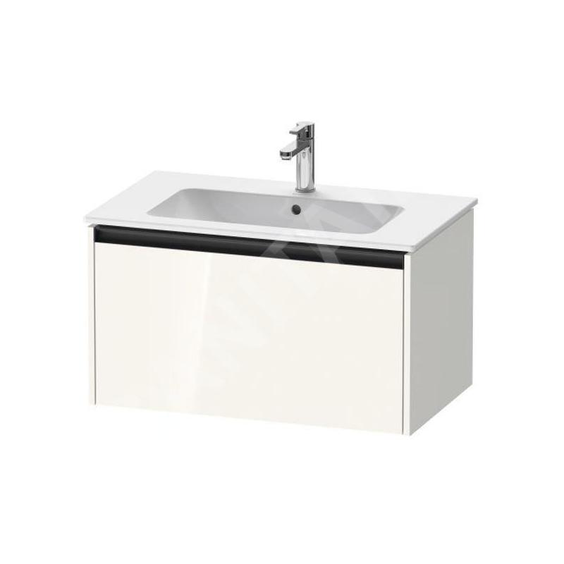 Duravit Ketho.2 - Meuble-vasque, 440x810x480 mm, 1 tiroir, blanc brillant K25063022220000 Duravit Ketho.2 - Meuble-vasque, 440x810x480 mm, 1 tiroir, blanc brillant K25063022220000