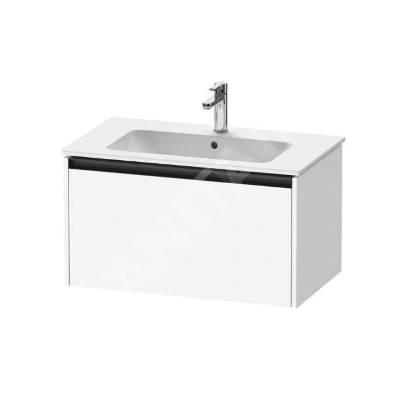 Duravit Ketho.2 - Meuble-vasque, 440x810x480 mm, 1 tiroir, blanc mat K25063018180000