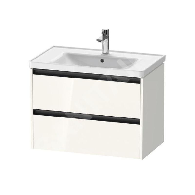 Duravit Ketho.2 - Meuble-vasque, 549x784x455 mm, 2 tiroirs, blanc brillant K25283022220000 Duravit Ketho.2 - Meuble-vasque, 549x784x455 mm, 2 tiroirs, blanc brillant K25283022220000