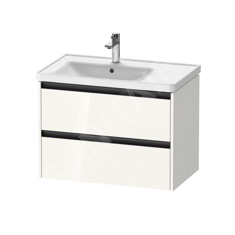 Duravit Ketho.2 - Meuble-vasque, 549x784x455 mm, 2 tiroirs, blanc brillant K25285022220000 Duravit Ketho.2 - Meuble-vasque, 549x784x455 mm, 2 tiroirs, blanc brillant K25285022220000