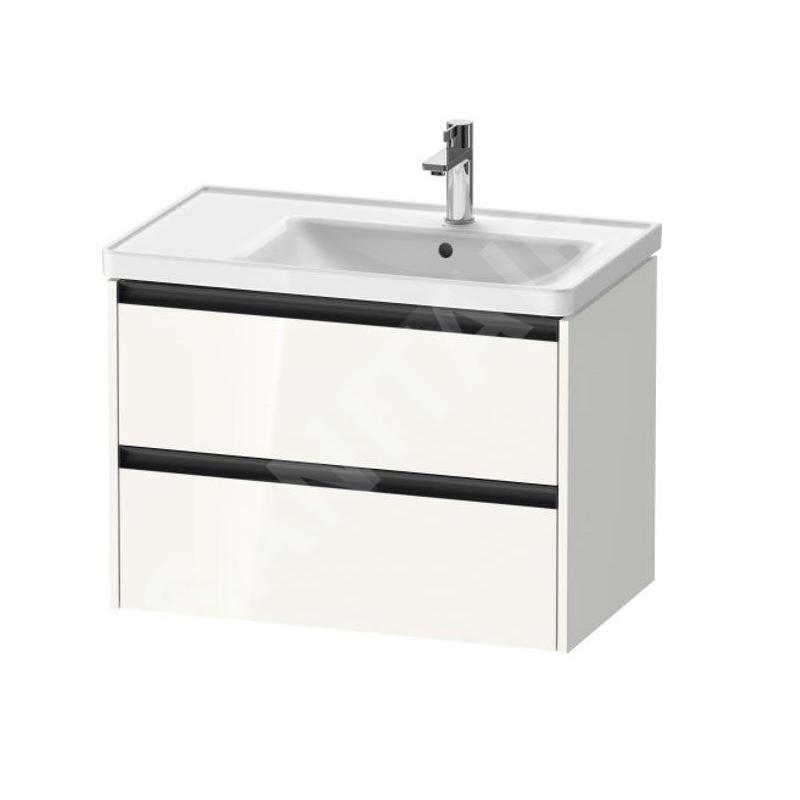 Duravit Ketho.2 - Meuble-vasque, 549x784x455 mm, 2 tiroirs, blanc brillant K25286022220000 Duravit Ketho.2 - Meuble-vasque, 549x784x455 mm, 2 tiroirs, blanc brillant K25286022220000
