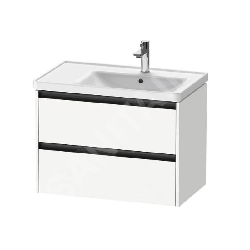 Duravit Ketho.2 - Meuble-vasque, 549x784x455 mm, 2 tiroirs, blanc mat K25286018180000