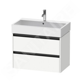 Duravit Ketho.2 - Meuble-vasque, 549x784x460 mm, 2 tiroirs, blanc mat K25277018180000