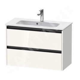 Duravit Ketho.2 - Meuble-vasque, 549x810x390 mm, 2 tiroirs, blanc brillant K25256022220000