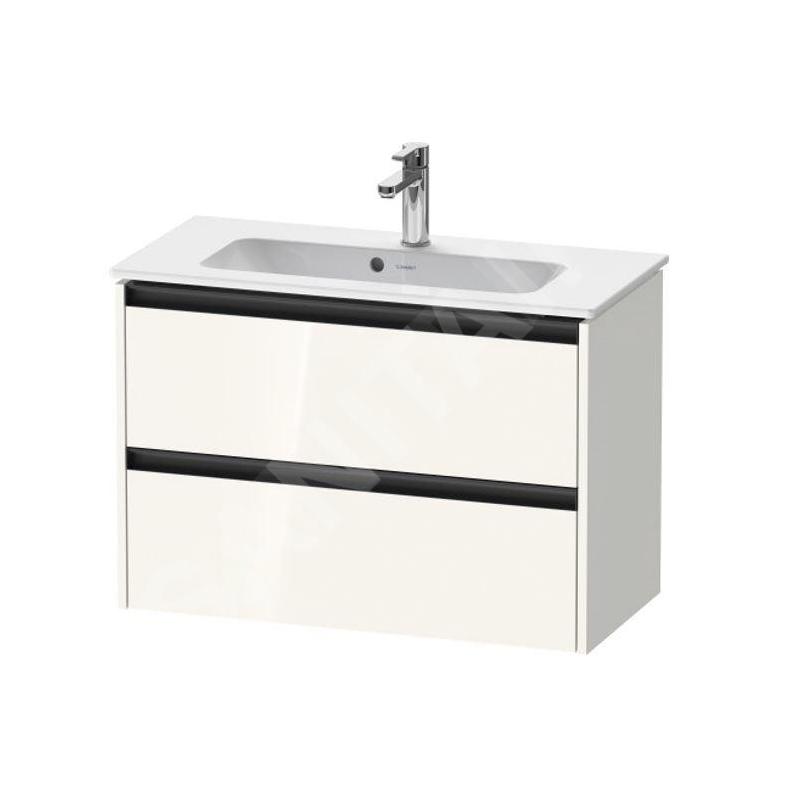 Duravit Ketho.2 - Meuble-vasque, 549x810x390 mm, 2 tiroirs, blanc brillant K25256022220000 Duravit Ketho.2 - Meuble-vasque, 549x810x390 mm, 2 tiroirs, blanc brillant K25256022220000