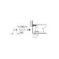 Grohe Pièces de rechange - Set de raccordement, blanc alpin 37102SH0 Grohe Pièces de rechange - Set de raccordement, blanc alpin 37102SH0