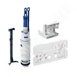 Geberit Accessoires - Kit de transformation pour rinçage double touche, pour réservoir à encastrer 240.515.00.1