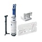 Geberit Accessoires - Kit de transformation pour rinçage double touche, pour réservoir à encastrer 240.515.00.1