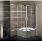 Polysan Carmen - Receveur de douche profond 900x900x300 mm, avec construction, Heavy Shell, blanc 29711