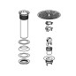 Geberit Accessoires - Kit de vidange pour urinoirs hybrides, diamètre 50 mm 500.672.00.1