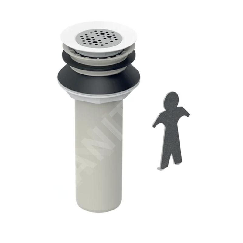 Geberit Accessoires - Kit de vidange pour urinoirs sans eau, diamètre 50 mm 500.673.00.1 Geberit Accessoires - Kit de vidange pour urinoirs sans eau, diamètre 50 mm 500.673.00.1
