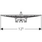 Geberit Accessoires - Filtre d’urinoir pour adaptateur de siphon, diamètre : 103-125 mm 116.067.00.1 Geberit Accessoires - Filtre d’urinoir pour adaptateur de siphon, diamètre : 103-125 mm 116.067.00.1