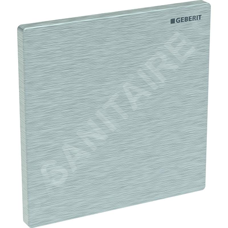 Geberit Accessoires - Plaque de recouvrement pour commande de chasse d'eau pour urinoir, acier inoxydable 116.069.FW.1 Geberit Accessoires - Plaque de recouvrement pour commande de chasse d'eau pour urinoir, acier inoxydable 116.069.FW.1