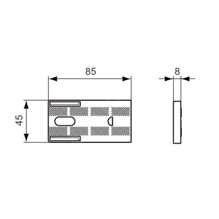 Ideal Standard Pièces encastrés - Isolation acoustique R010667