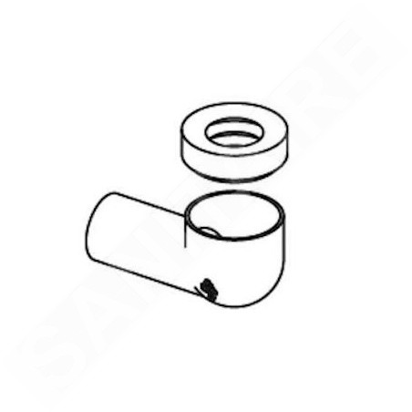 Laufen Accessoires - Tuyau de raccordement à l’évacuation H8949730000001