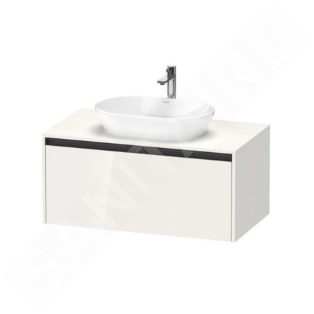 Duravit Ketho.2 - Meuble sous lavabo 459x1000x550 mm, 1 tiroir, blanc brillant K24886022220000