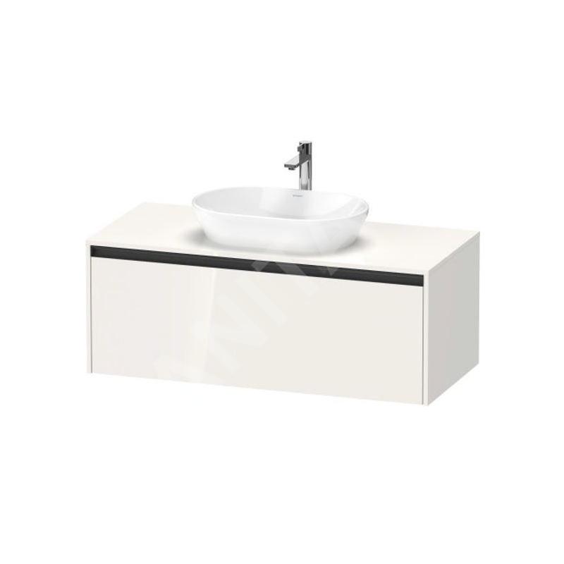 Duravit Ketho.2 - Meuble sous lavabo 459x1200x550 mm, 1 tiroir, blanc brillant K24887022220000 Duravit Ketho.2 - Meuble sous lavabo 459x1200x550 mm, 1 tiroir, blanc brillant K24887022220000