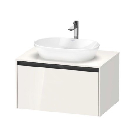 Duravit Ketho.2 - Meuble sous lavabo 459x800x550 mm, 1 tiroir, blanc brillant K24885022220000