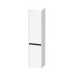 Duravit Ketho.2 - Armoire haute 1760x400x360 mm, 2 portes, charnières à droite, blanc mat K21329L18180000
