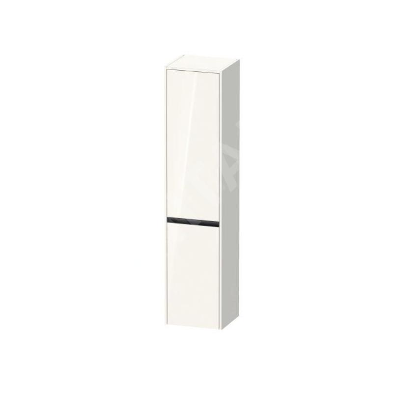 Duravit Ketho.2 - Armoire haute 1760x400x360 mm, 2 portes, charnières à droite, blanc mat K21329R22220000