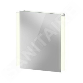 Duravit Ketho.2 - Armoire de toilette avec éclairage LED, 700x600x157 mm, 1 porte, charnières à droite K27135R00001000