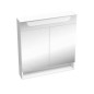 Ravak Classic II - Armoire avec glace et éclairage LED, 700x140x760 mm, 2 portes, blanc brillant X000001470 Ravak Classic II - Armoire avec glace et éclairage LED, 700x140x760 mm, 2 portes, blanc brillant X000001470