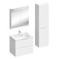 Ravak Classic II - Armoire haute, 1600x400x260 mm, 2 portes, charnières à gauche, blanc brillant X000001472