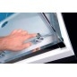 Polysan Easy Line - Paroi de douche 800 x 800 mm, aluminium/verre clair EL5215