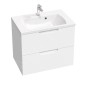 Ravak Classic II - Meuble vasque 694x446x584 mm, 2 tiroirs, blanc brillant X000001478 Ravak Classic II - Meuble vasque 694x446x584 mm, 2 tiroirs, blanc brillant X000001478