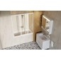 Ravak Classic II - Meuble vasque 694x446x584 mm, 2 tiroirs, blanc brillant X000001478 Ravak Classic II - Meuble vasque 694x446x584 mm, 2 tiroirs, blanc brillant X000001478