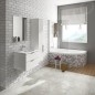 Ravak Rosa II - Meuble vasque 596x484x470 mm, 2 tiroirs, blanc brillant X000001494 Ravak Rosa II - Meuble vasque 596x484x470 mm, 2 tiroirs, blanc brillant X000001494